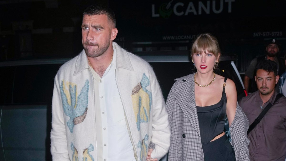 Taylor Swift and Travis Kelce Spotted at Holiday Party in Kansas City | Us Weekly
