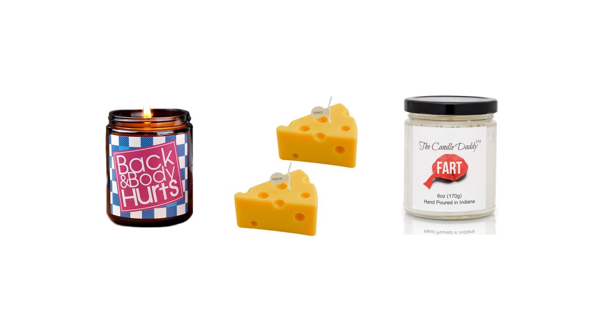 11 Funny, Giftable Candles That Ship Fast for the Holidays 11 Funny, Giftable Candles That Ship Fast for the Holidays