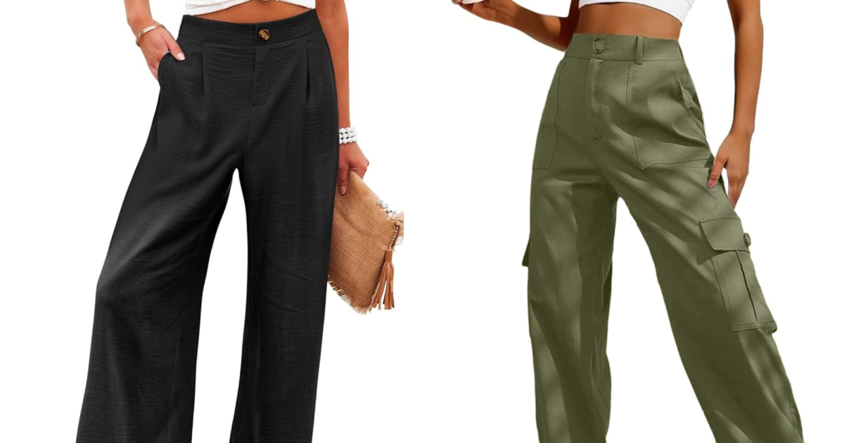 17 High-Waisted Pants That Are Comfier Than Joggers | Us Weekly