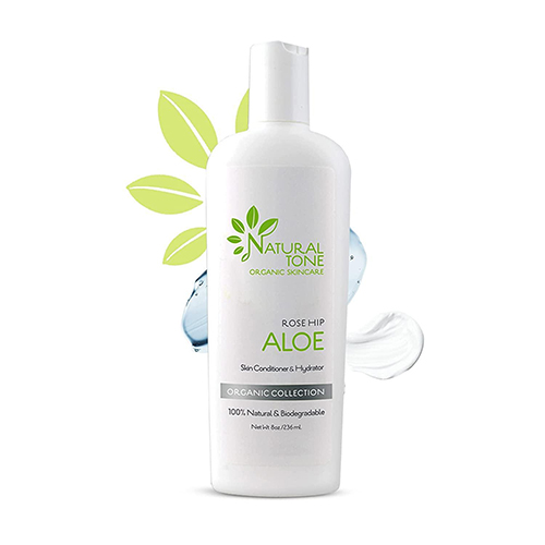 Natural Tone Organic Skincare Rose Hip Aloe Skin Conditioner & Hydrator