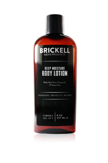 Brickell Men’s Products Deep Moisture Body Lotion for Men