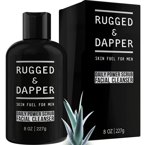 Rugged and Dapper Daily Power Scrub Men’s Facial Cleanser