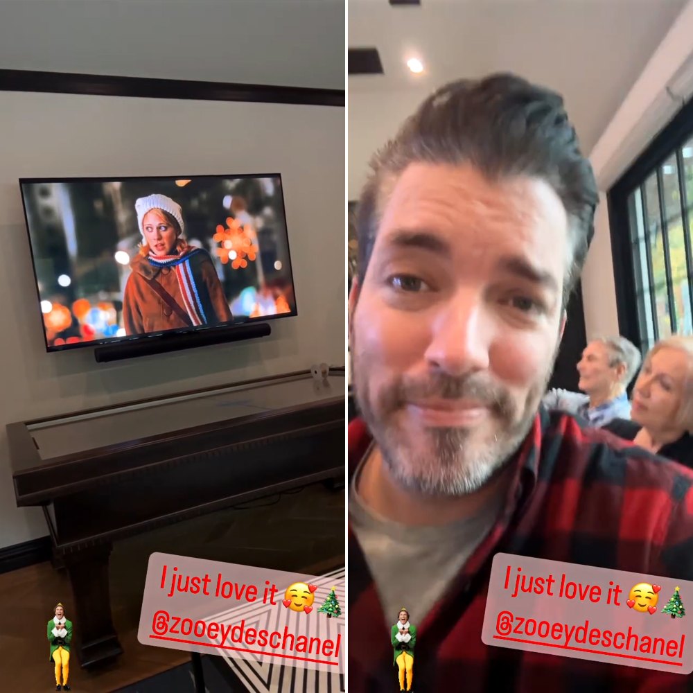 Jonathan Scott Watches Fiancee Zooey Deschanel in ‘Elf’: ‘What Can I Say It’s My Fav’