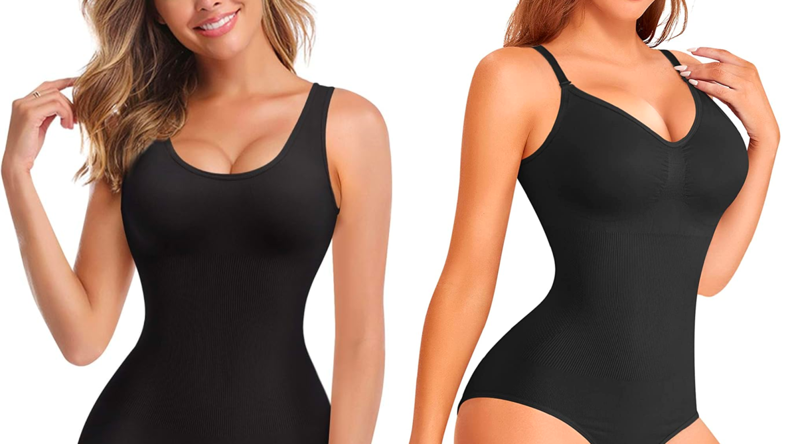 Women's Full Slim Body Shaper Firm Tummy Control Slip Under Dresse Bodysuits  USA