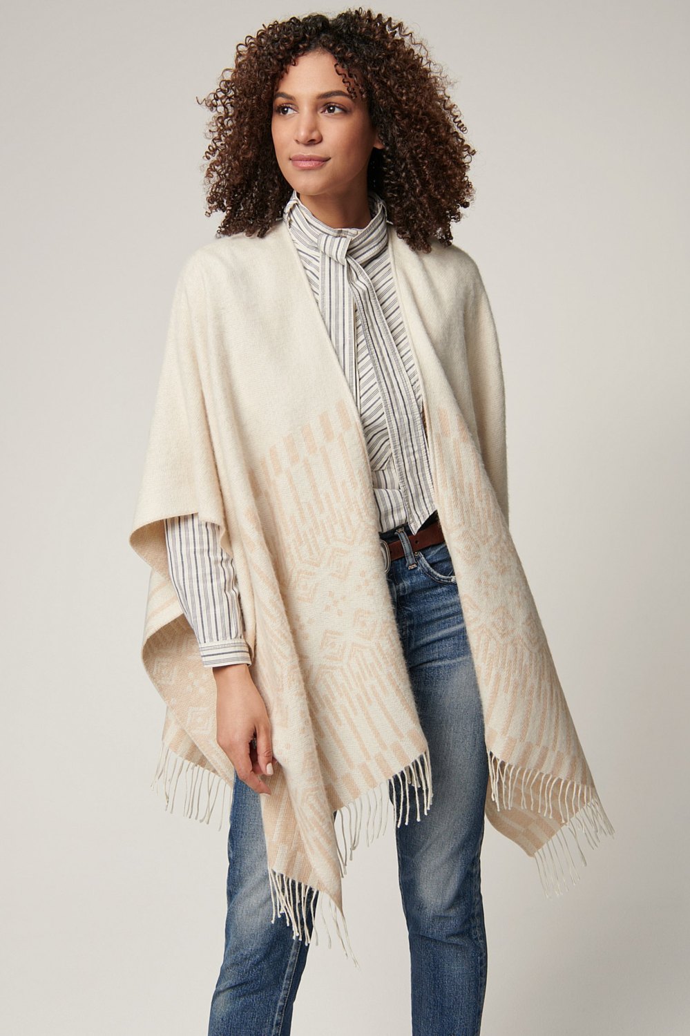 Bundle Up in Sheer Elegance With This Wool Wrap | Us Weekly