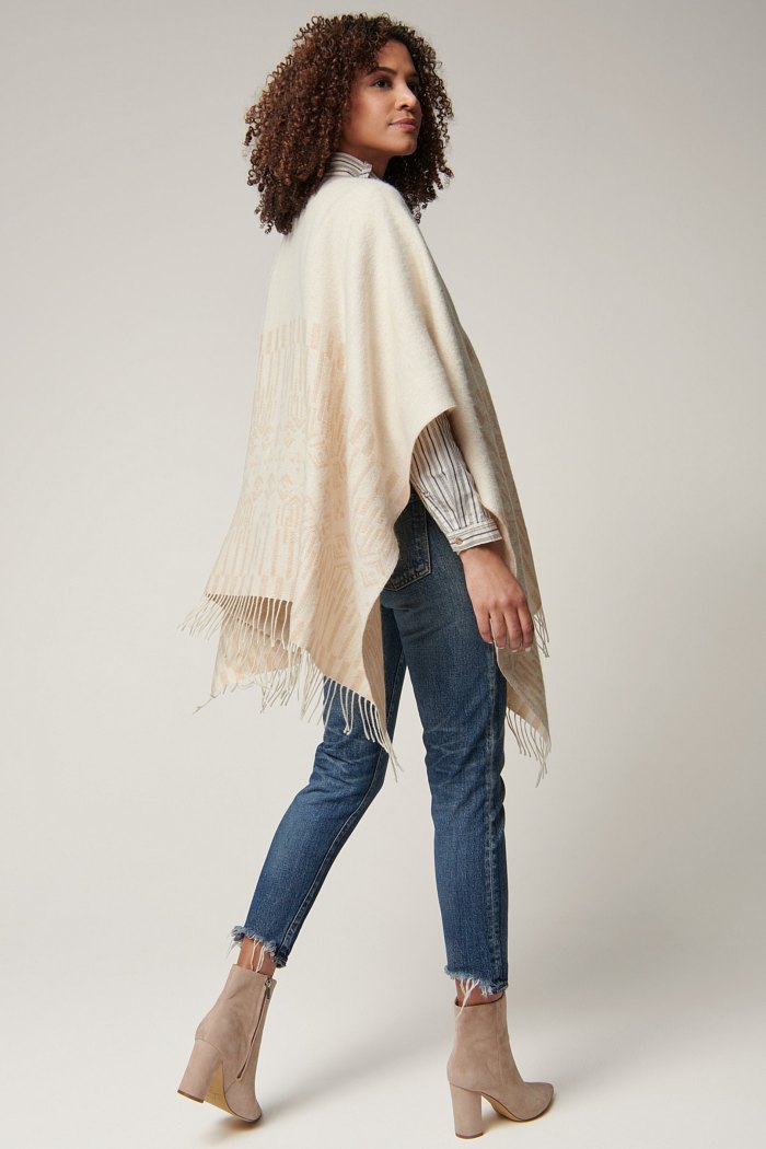 Bundle Up in Sheer Elegance With This Wool Wrap | Us Weekly