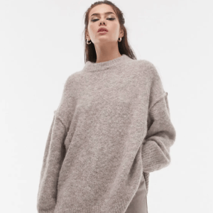 Topshop Oversize Pullover Sweater