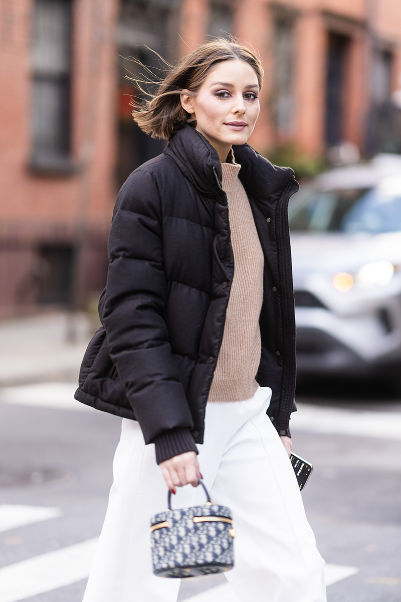 Olivia Palermo in New York on December 19, 2023.