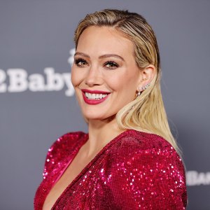 Pregnant Hilary Duff Jokes She Has Been ‘Trying to Hide’ Her Baby Bump ‘For a Minute’