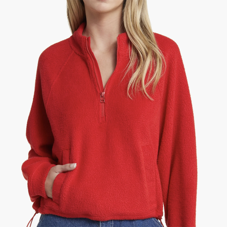 red pullover