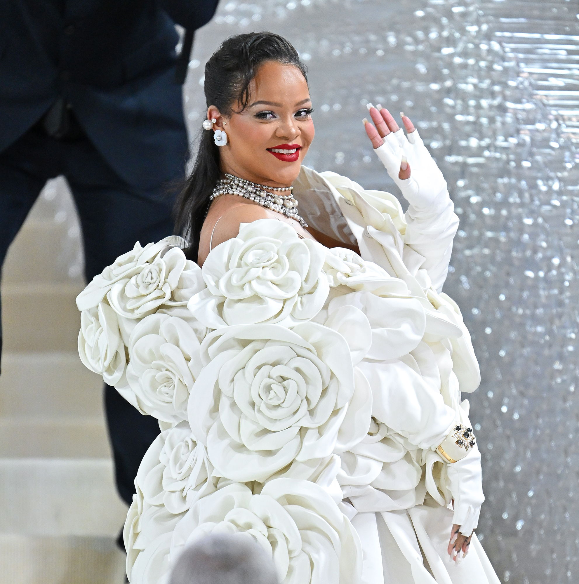 Rihanna at the 2023 Met Gala on May 1, 2023.