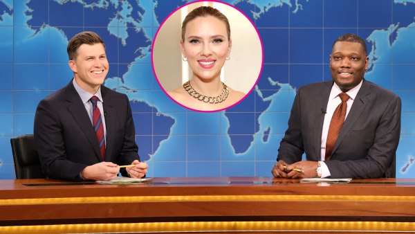 Colin Jost Reads Michael Che’s ‘SNL’ Diss About Scarlett Johansson Movies: ‘I’m Kidding, Honey’