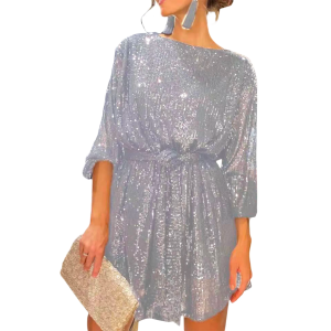 Sunisery Sequin Party Dress