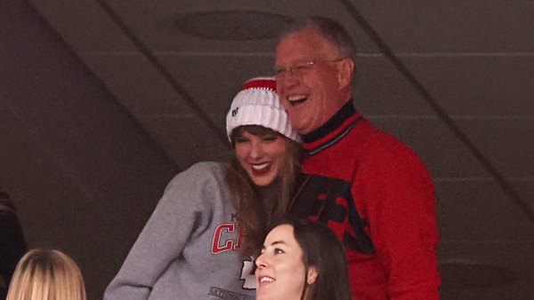Taylor Swift Hugs Dad Scott While Cheering on Travis Kelce at Chiefs Game