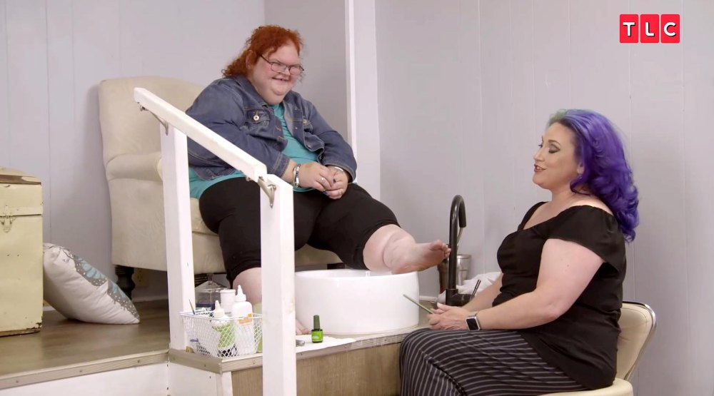 1000-Lb. Sisters’ Tammy Slaton Gets Free Pedicure After Weight Loss