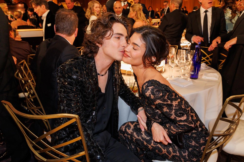 2405 Us Weekly Timothee Chalamet and Kylie Jenner 2024 Golden Globes