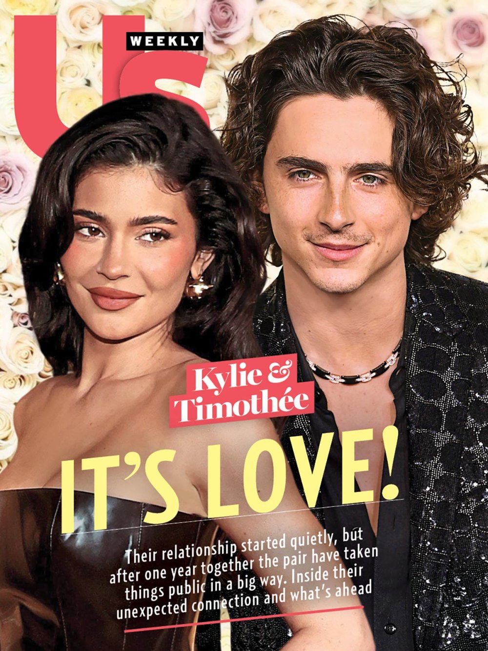 2405 Us Weekly Timothee Chalamet and Kylie Jenner COVER