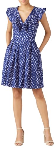 Kate Spade New York Rent the Runway Pre-Loved Geo Dot Dress, Blue, 6