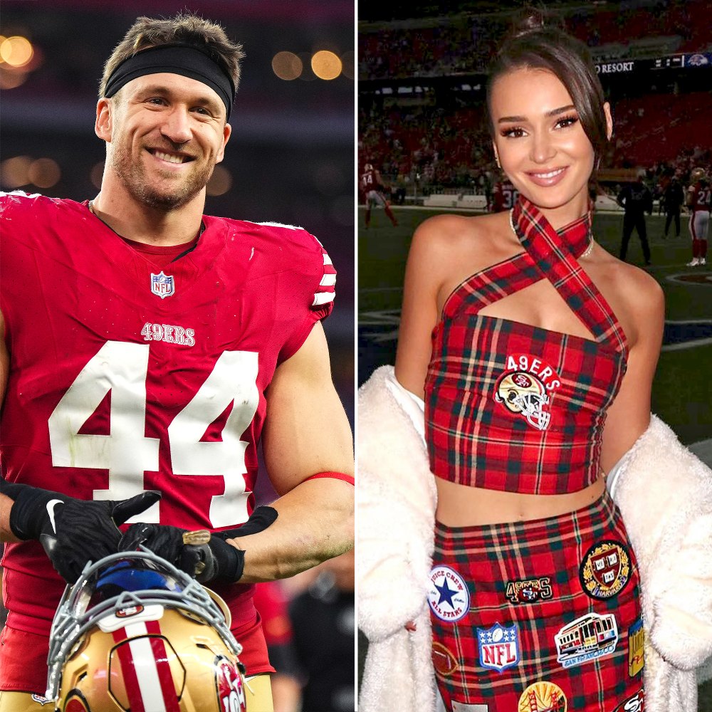 49ers Kyle Juszczyk Is So Proud of Wife Kristin For Designing Merch Worn by Taylor Swift More