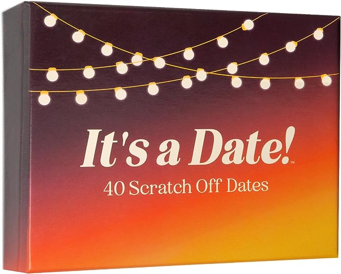 It's A Date Scratch Off Date Ideas Valentine's Day Gifts for Her