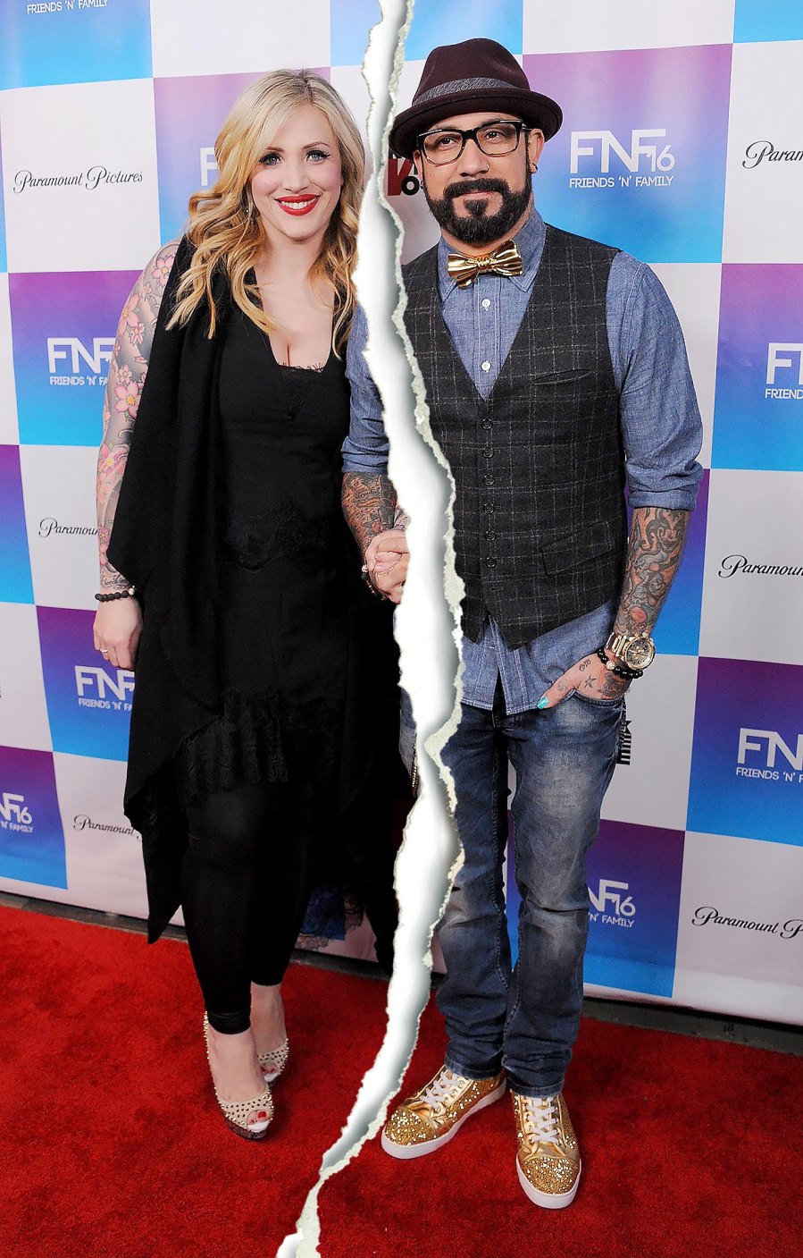 AJ McLean and Rochelle Deanna Karidis