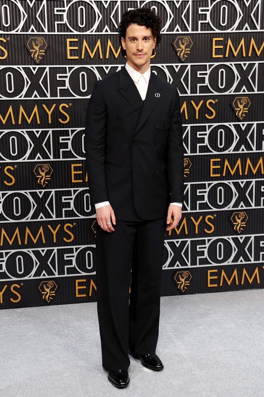 Adam DiMarco White Lotus Stars Hit the 2003 Emmys Awards Red Carpet