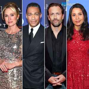 Amy Robach and T.J. Holmes Enjoy NYC Stroll Before Andrew Shue and Marilee Fiebig Left on a Getaway
