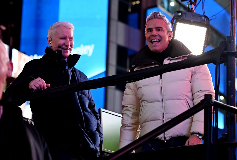 Anderson Cooper and Andy Cohen NYE Bash 2