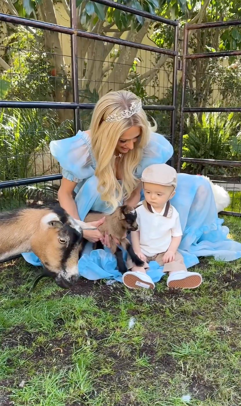 Paris Hilton and Carter Reums Son Phoenix Is Sliving Under the Sea at 1st Birthday Party
