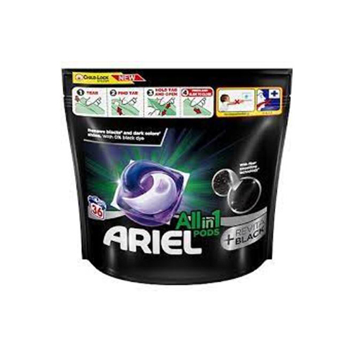Ariel Revita Black All-in-1 Laundry Detergent Pods