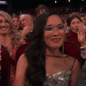 Bill Hader and Ali Wong Kiss 2023 Emmy Awards