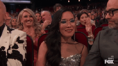 Bill Hader and Ali Wong Kiss 2023 Emmy Awards