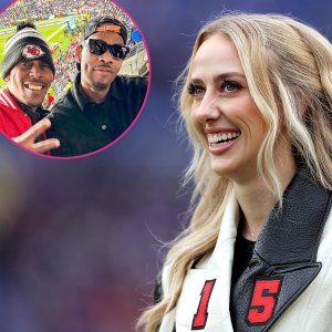 Brittany Mahomes Pokes Fun at Travis Kelce's Friend Being Confused for Pat Mahomes Sr.