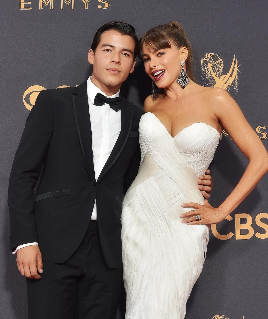 Celebrities Who Have Brought Family Members to the Emmy Awards 806 Sofia Vergara and son Manolo Gonzalez Vergara