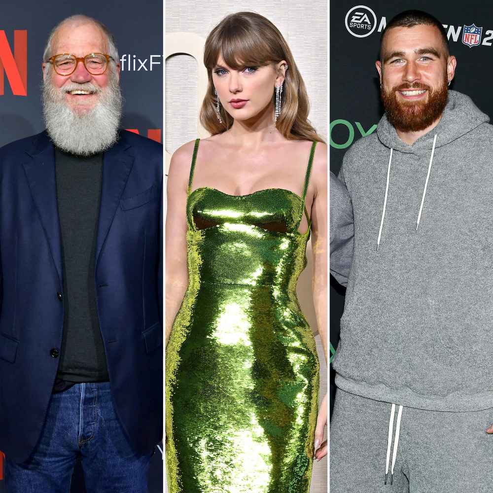 David Letterman Loves Taylor Swift and Travis Kelce &mdash; Even if He Forgets Travis&rsquo; Name