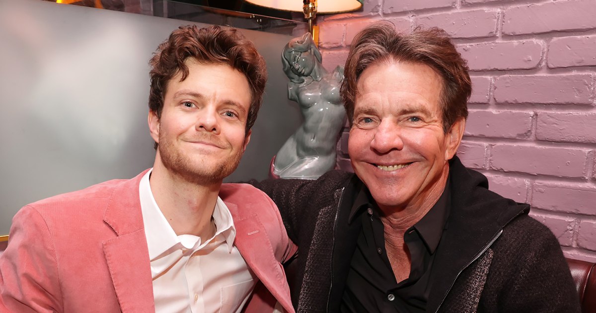 Dennis Quaid and Son Jack Look Like Twins During Rare Public Outing Dennis Quaid and Son Jack Look Like Twins During Rare Public Outing
