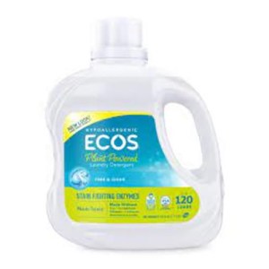 ECOS Plant Powered Liquid Laundry Detergent with Stain-Fighting Enzymes
