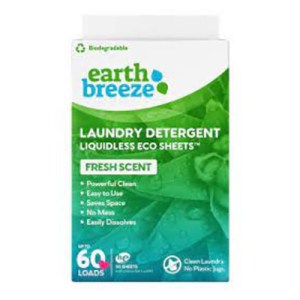 Earth Breeze Laundry Detergent Eco Sheets