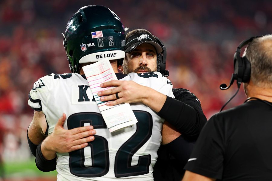 Feature NFL Coach Nick Sirianni Says Jason Kelce Always Has a Place on the Eagles