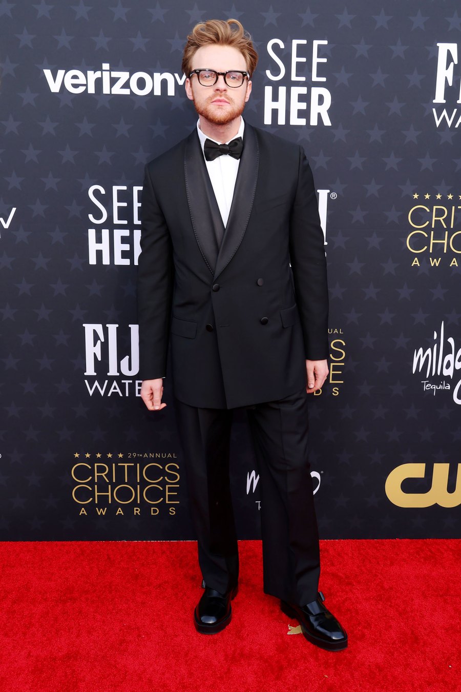 Finneas O'Connell Red Carpet Arrival 2024 Critics Choice Awards