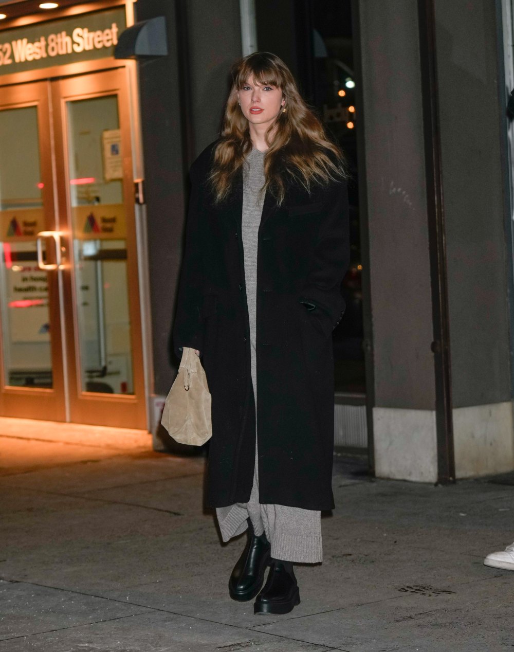 Taylor Swift is seen on January 18, 2024 in New York City. (Photo by Gotham/GC Images)
