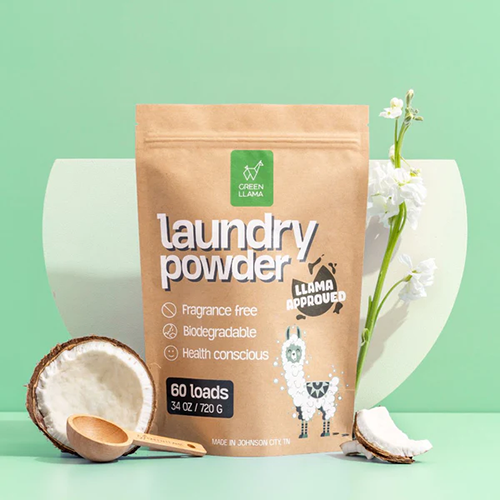 Green Llama Fragrance-Free Organic Laundry Detergent