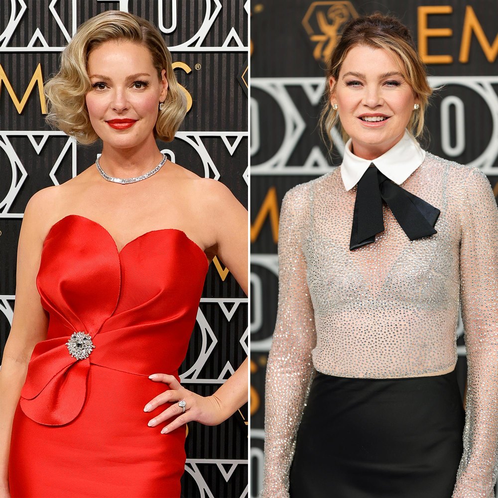 Grey s Anatomy Cast Reunites at the 2023 Emmy Awards Ellen Pompeo Katherine Heigl and More 699