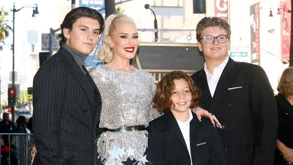 Gwen Stefani and her three kids