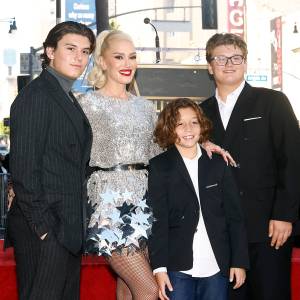 Gwen Stefani and her three kids