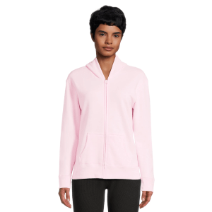Hanes ComfortSoft EcoSmart Women's Fleece Full-Zip Hoodie Sweatshirt