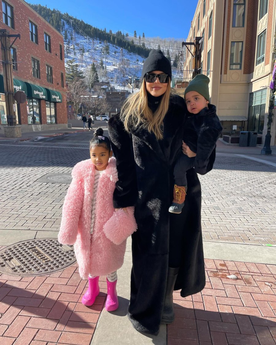 Inside Kim and Khloe Kardashian Ski Trip With Kids
