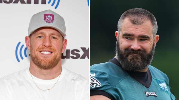 JJ.Watt Thinks Jason Kelce Has The Perfect Body For Taking Off Shirt