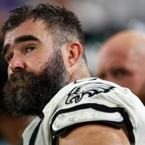 Jason Kelce Signs Eagles Jersey for His Favorite Local McDonalds Employee