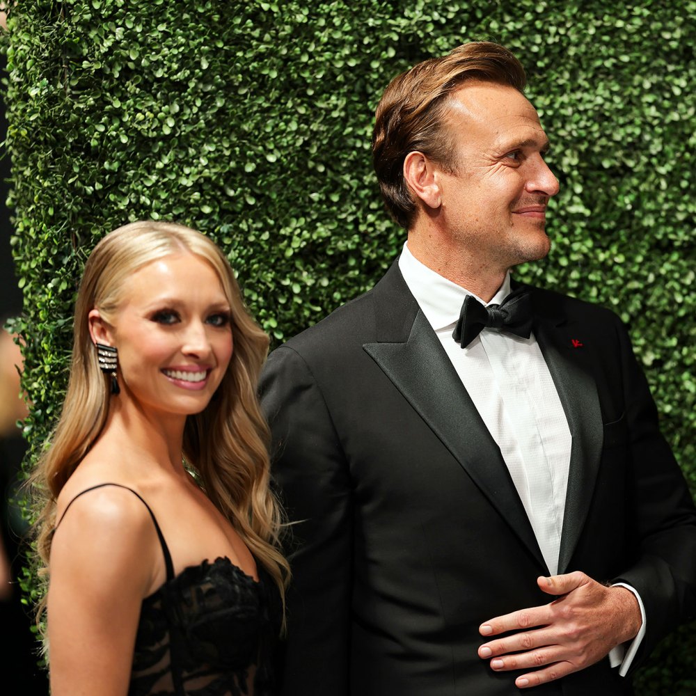 Jason Segel and Girlfriend Kayla Radomski Are All Smiles on the 2023 Emmys Red Carpet